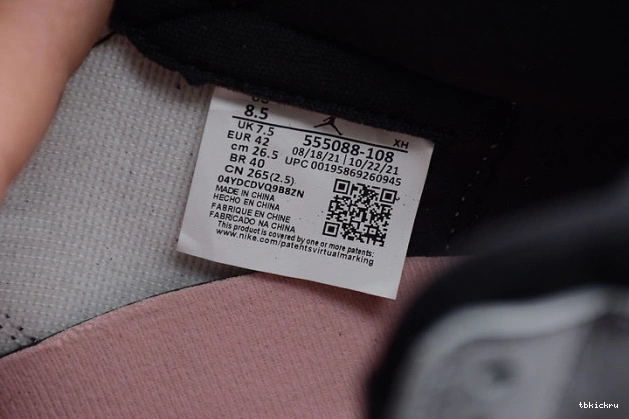 Reps TBK 1 High OG Jordan Air Haze 555088-108 Stage 0805